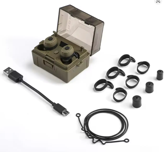 Навушники беруші бездротові Arm Next E30 Bluetooth захист слуху (Оливковий) Вінниця