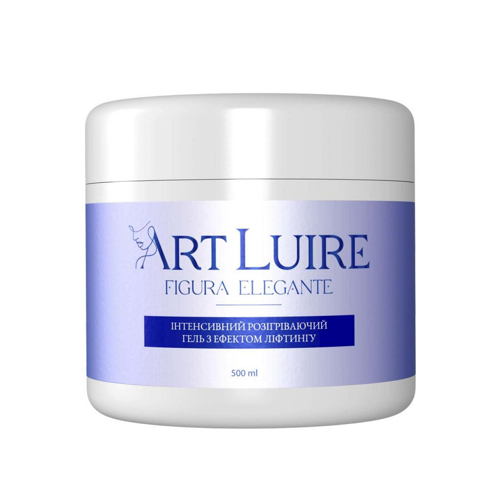 Інтенсивний розігріваючий гель з ефектом ліфтингу Art Luire, 500 мл Дніпро - фото 1