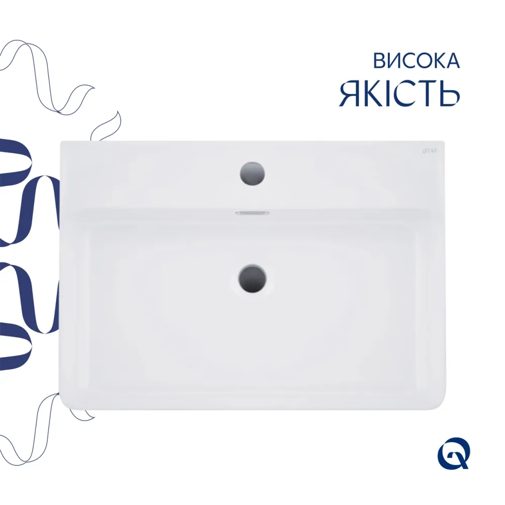 Раковина Qtap Nando LT 610х420х140 White QT12116146W Киев - изображение 10