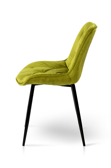 Стілець Прадо чорний/ велюр олива Киев - изображение 2