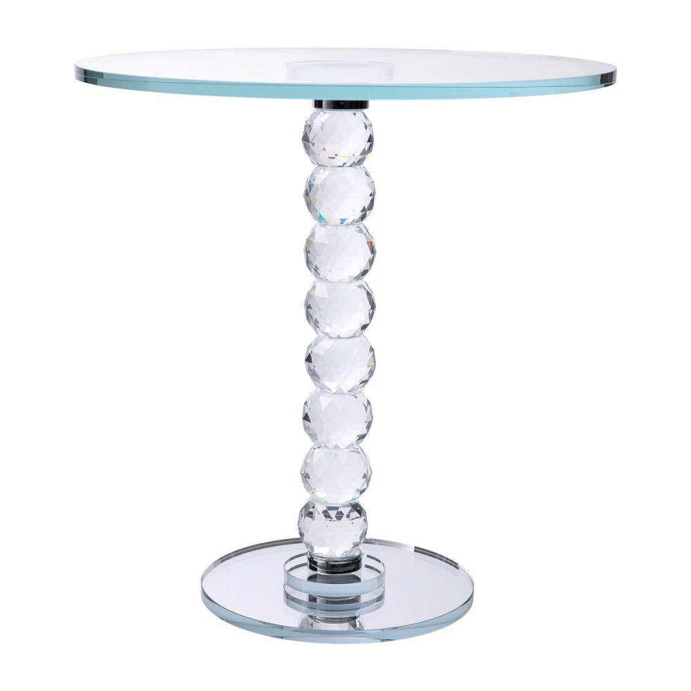 Тортовница стеклянная на ножке 30×32 см см подставка для торта, капкейков прозрачная HP-4-81L Киев - изображение 2