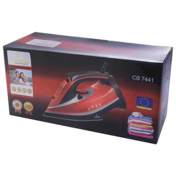 Якісна парова праска Crownberg, Парова праска для речей для одягу з керамічною підошвою SW-60 Львів - фото 4