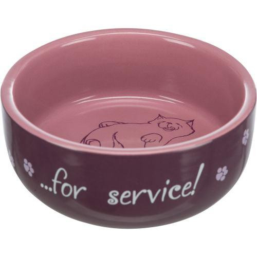 Миска Trixie Thanks for Service для кошек, керамическая, 11 см, 300 мл Киев - изображение 1