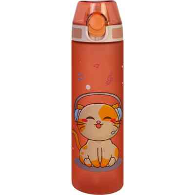 Поильник-непроливайка Cool For School Cat Vibes, 750 мл, розовая (CF61315) Винница