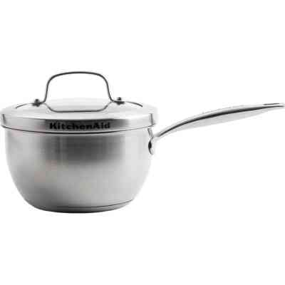 Ковш KitchenAid Proline з кришкою 18 см, 2 л (CC005129-001) Винница