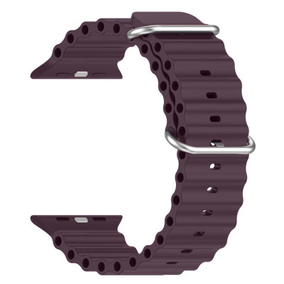 Ремешок для смарт-часов Armorstandart Ocean Band для Apple Watch 49/46/45/44/42 (Series 1-3) Berry Purple (ARM74243) Винница - изображение 1