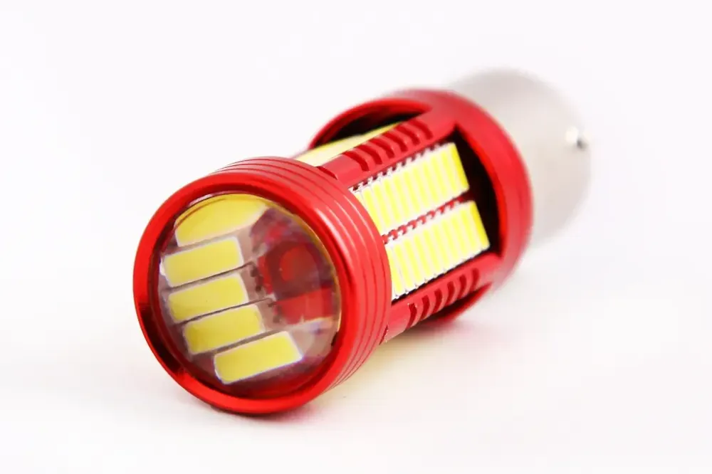 Лампа диодная 12В T25 106-SMD 4014 CAN с линзой с радиатором Cyclone 2000лм Винница - изображение 2