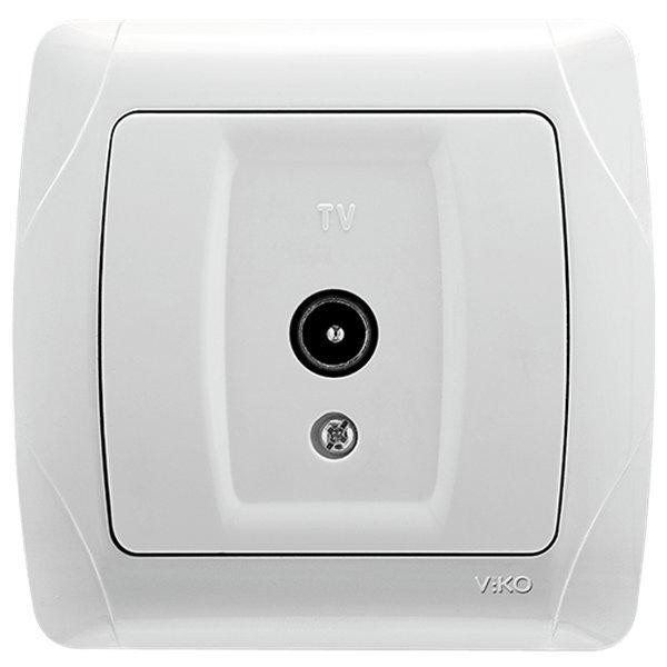 CARMEN Розетка ТV біла Viko Харків - фото 1