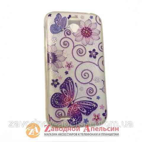 Lenovo A859 чехол рисунок стразы Одесса