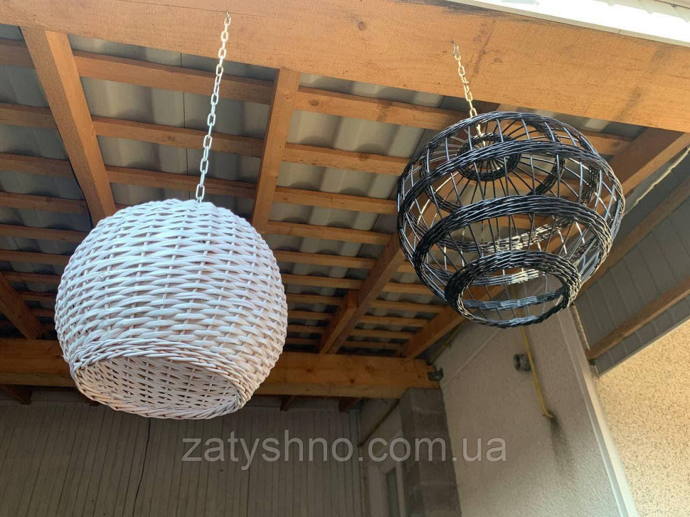 Набор плетеных бра  черная и белая Киев - изображение 2