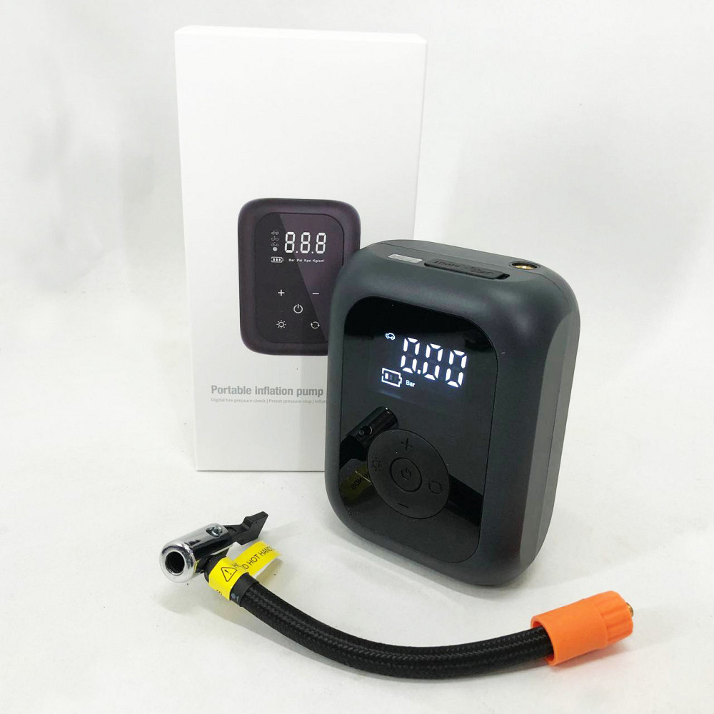 Портативный компрессор для машины CZK-4234 20 л, Автокомпрессор для подкачки колес XH-92 Киев - изображение 2