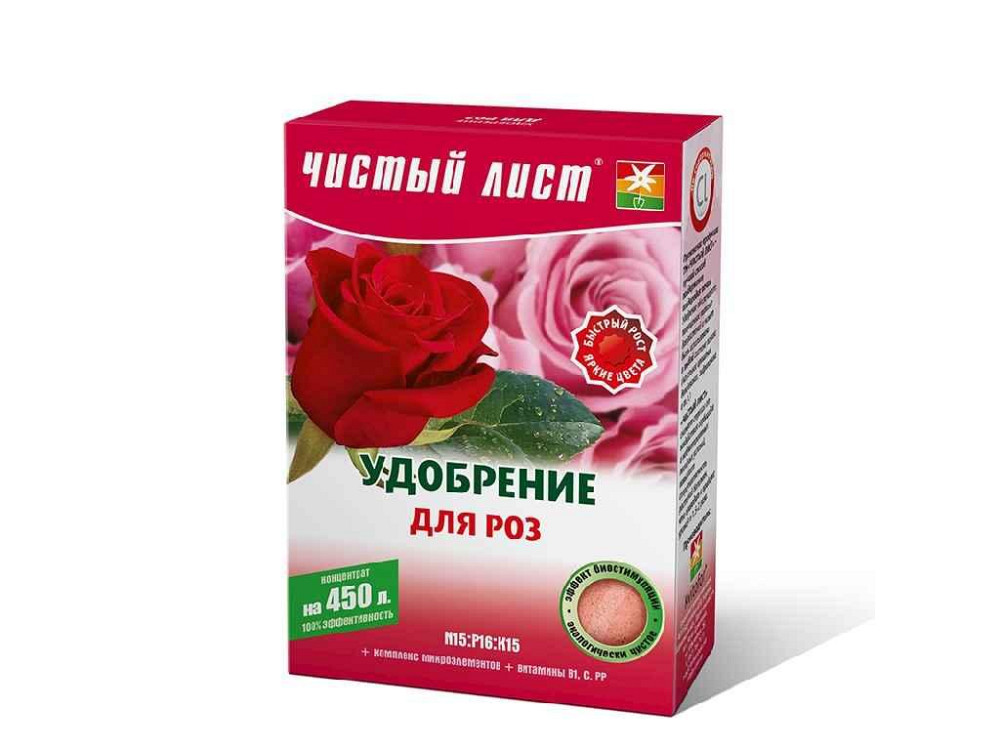 Удобрение кристаллическое для Роз 300г ТМ ЧИСТОЙ ЛИСТ Киев - изображение 1
