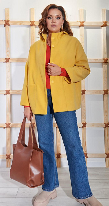 Пальто комфортного силуєта (48) Київ - фото 5