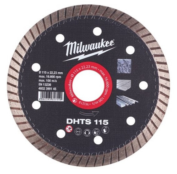 Диск алмазний MILWAUKEE DHTS 125, 125мм Одесса - изображение 2