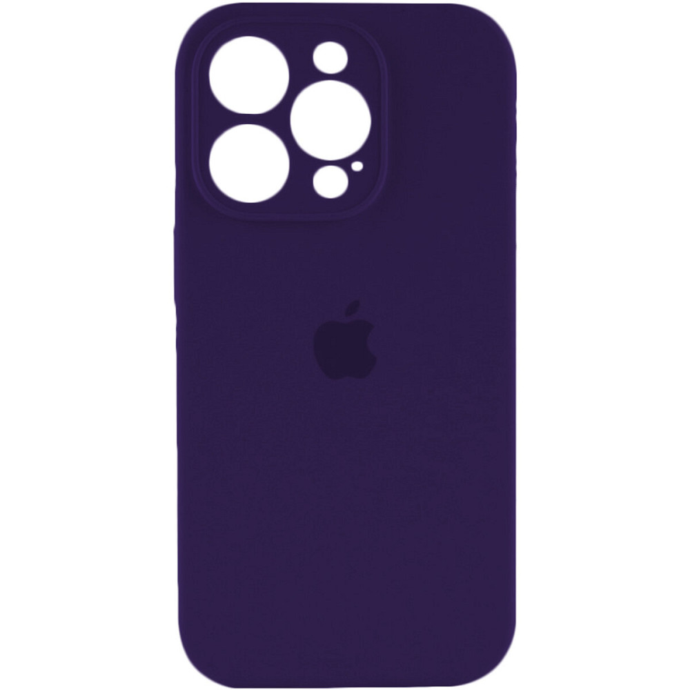 Чохол для смартфона Silicone Full Case AA Camera Protect for Apple iPhone 15 Pro Max 59,Berry Purple Киев - изображение 1