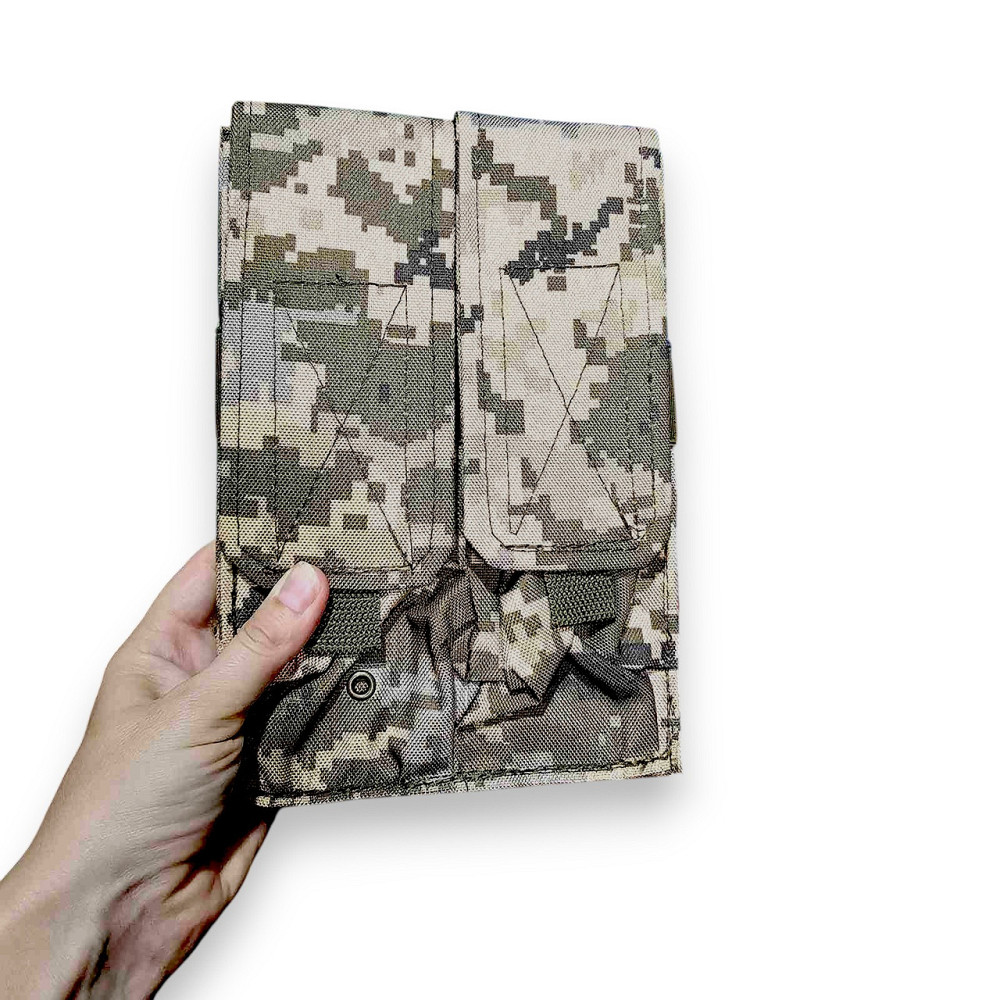 Подсумок закрытый на 2 магазина пиксель жесткий Одесса - изображение 3