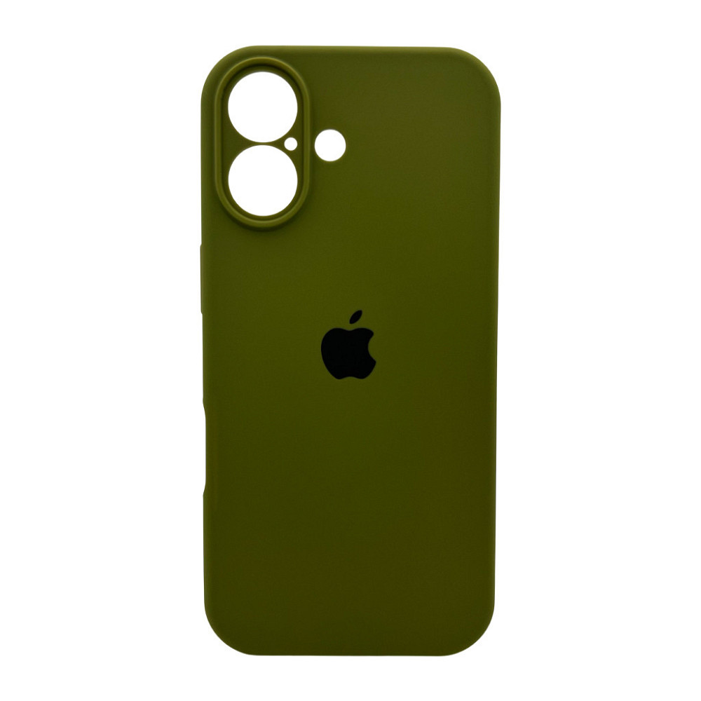 Чохол для смартфона Silicone Full Case AA Camera Protect for Apple iPhone 17 29,Army Green Київ - фото 1