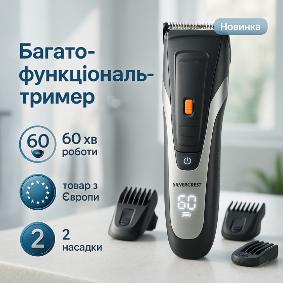 Машинка для стрижки волос Silver Crest SHBS 800 A1 XR-43 Львов