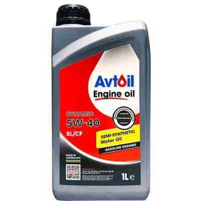 Моторное масло AVTOIL Engine oil DYNAMIC 5W40 1л (AV196704) Винница
