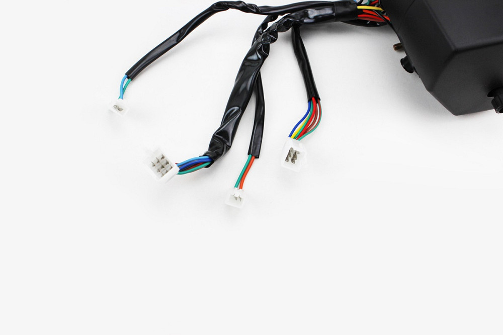 Спідометр в зборі ZS-125J (тахометр електронний), сірий, 4 фішки Киев - изображение 3