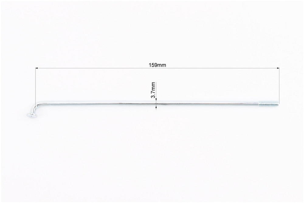Спиця L-159mm, d-3,7mm, к-кт 36шт Київ - фото 2