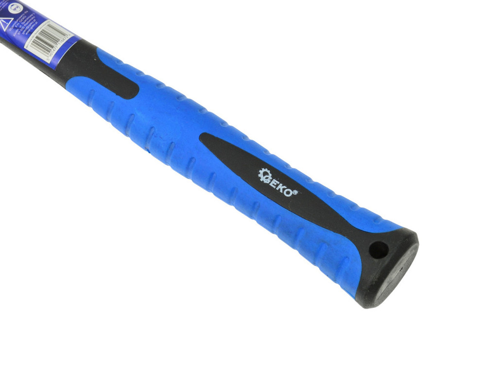 Молоток слюсарний "GeKo"-premium 0,2 кг з ручкою зі скловолокна покритого TPR Київ - фото 3