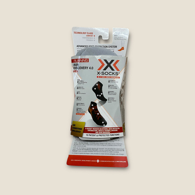 Шкарпетки X-socks Run discovery 4.0 чорний 35-38 (р) Запоріжжя - фото 2