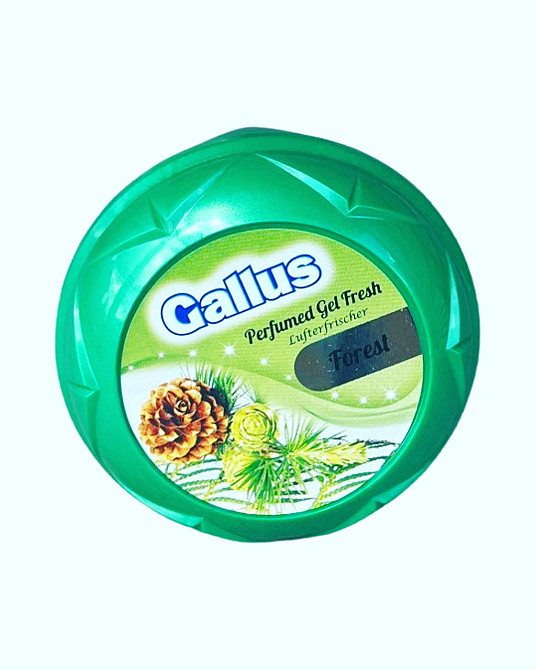 Парфумований освіжувач повітря в гелі цілодобової дії Gallus Forest 150 g. (Хвойний ліс) Виноградов - изображение 3