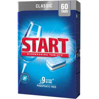 Таблетки для посудомийних машин Start Classic 60 шт. (4820207100046) Вінниця