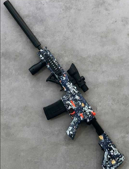 Автомат на орбизах М4А1, гель бластер на орбизах , детский автомат. Харків - фото 5