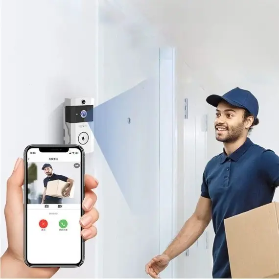 Видеодомофон звонок Jmary MF-8 HD1280P c WiFi Белый Киев - изображение 6