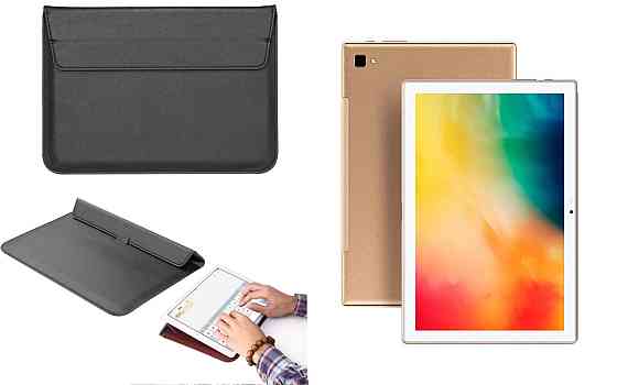 Чохол-конверт VitoCase для Blackview Tab 8, Tab 8E, з функцією підставки для планшета Чорний Київ