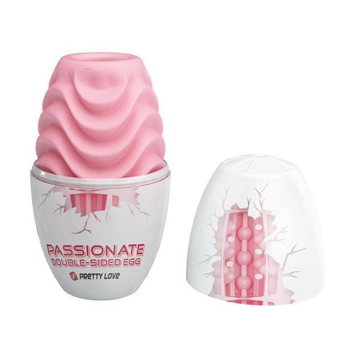 Мастурбатор PRETTY LOVE - Passionate Double-Sided Egg pink Sex Aura Київ - фото 9