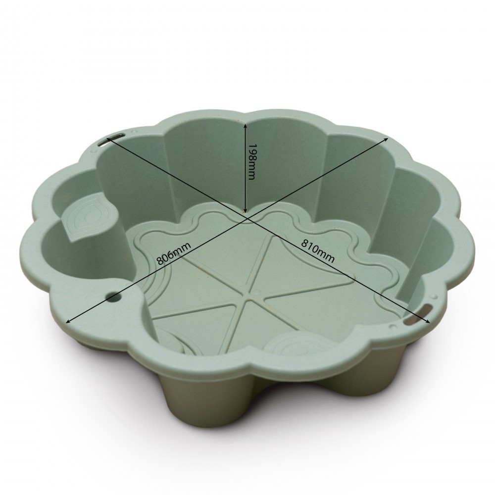 ЭКО НОВИНКА детская песочница бассейн в форме цветка с зонтиком DOLONI 01235/03eco Киев - изображение 5