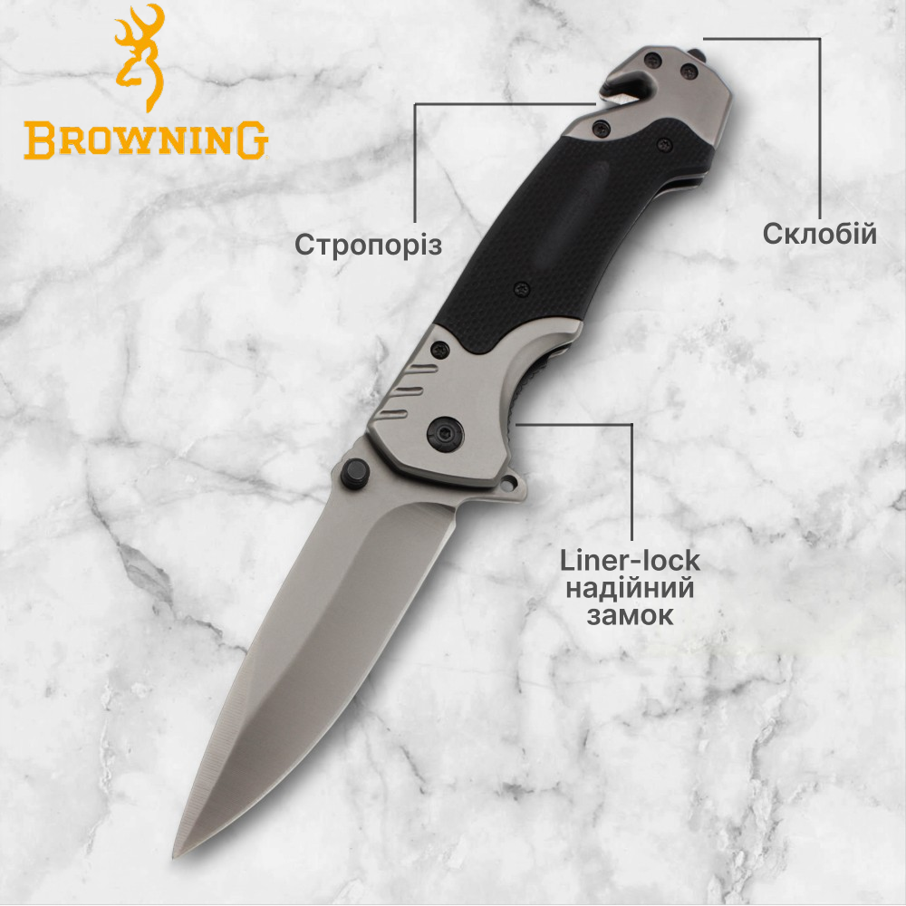 Нож складной Browning A-50 Днепр - изображение 1