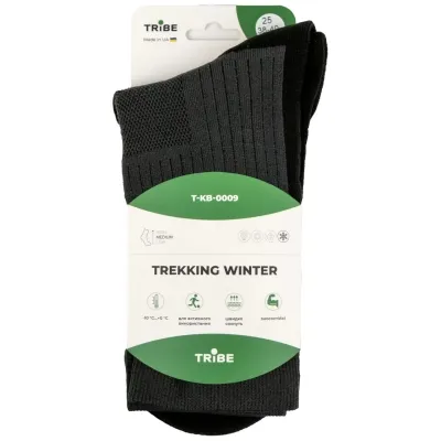 Носки Tribe Trekking Winter grey 41-43 (T-KB-0009-grey-41-43) Винница - изображение 8