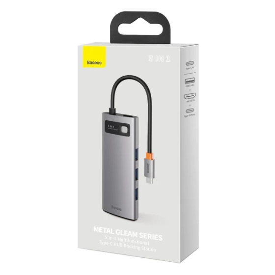 USB-хаб Baseus 5-в-1 с HDMI и USB 3.0 Киев