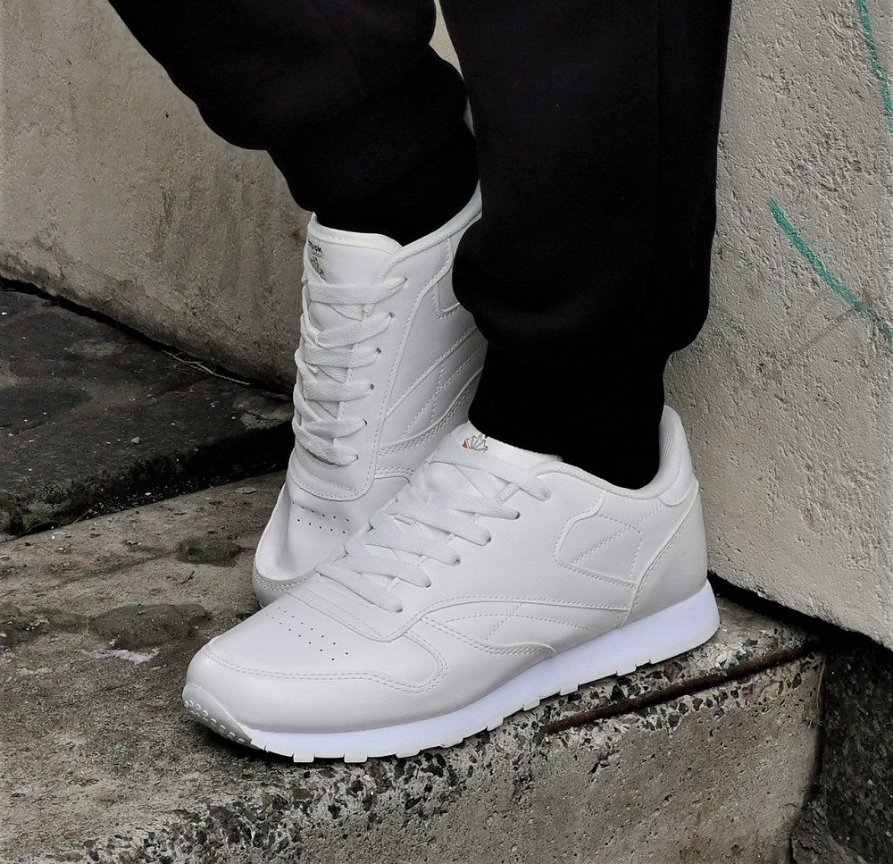 Мужские Кроссовки Reebok Classic Белые Рибок (размеры: 40,44,45) Днепр - изображение 3