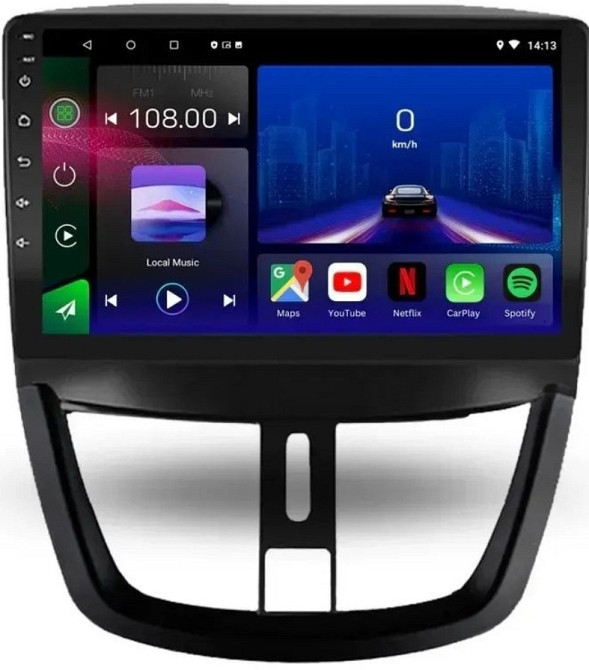 Штатная автомагнитола Peugeot 207 2006-2015 Android Carplay. Харьков - изображение 2
