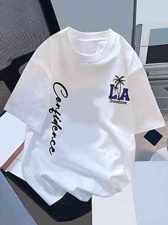 Футболка чоловіча с принтом  46 Біла 2664092816 Дніпро