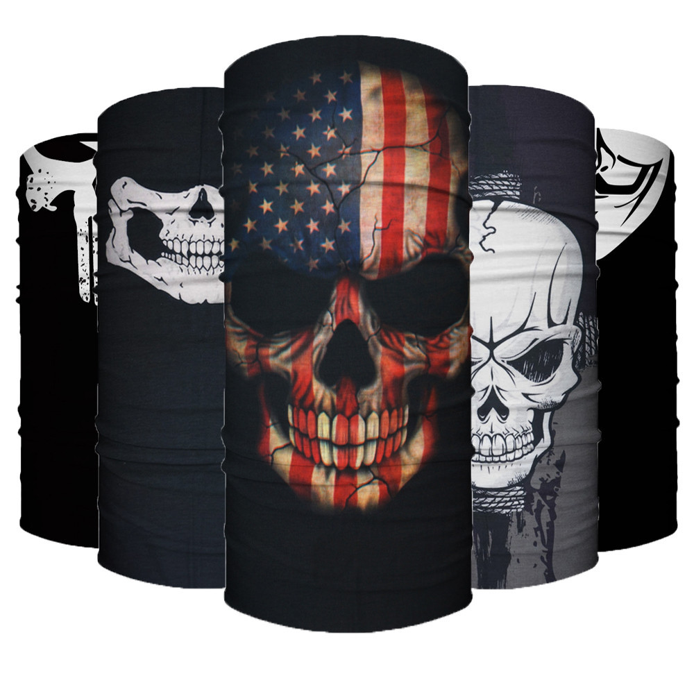 Бандана-трансформер с принтом черепа №23 Киев - изображение 1