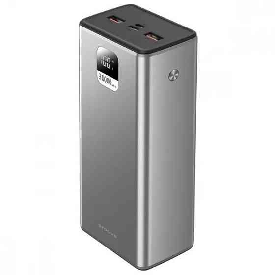 Універсальна мобільна батарея Proove Guardian 22.5 W 30000 mAh (PBG322210004) ( Сріблястий ) Харьков