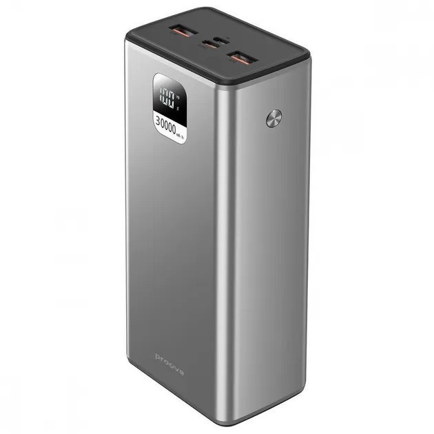 Універсальна мобільна батарея Proove Guardian 22.5 W 30000 mAh (PBG322210004) ( Сріблястий ) Харьков - изображение 1