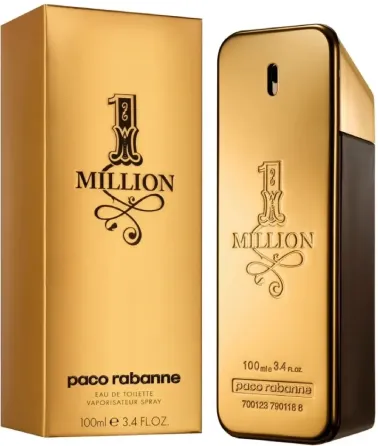 Мужская туалетная вода Paco Rabanne 1 Million 100 мл с магнитной лентой Коломыя