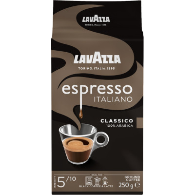 Кава Lavazza Espresso мелена 250 г (8000070018808/8000070012837) Вінниця - фото 1