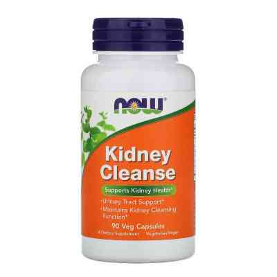 Трави Now Foods Очищення нирок, Kidney Cleanse, 90 вегетаріанських капсул (NOW-02463) Вінниця