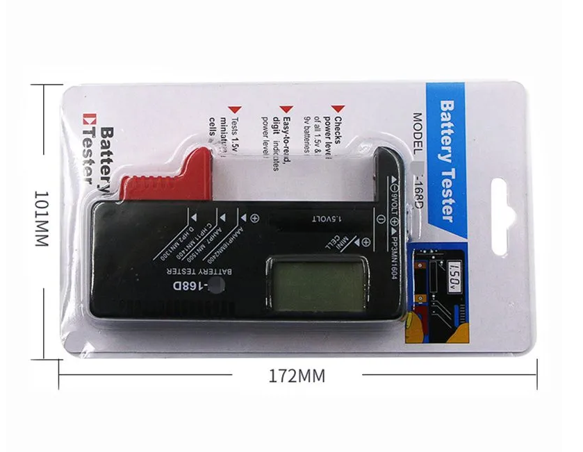 Тестер батареек с дисплеем для AA, AAA, C, D, 9V Киев - изображение 10