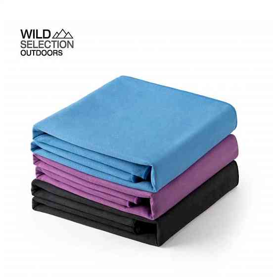 Рушник антибактеріальний швидковисихаючий Fitness Naturehike NH20FS009, 160*80, чорний Київ