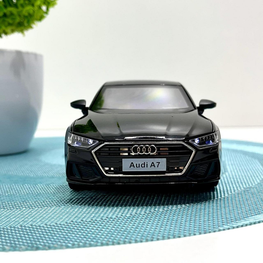 Машинка Audi А7 Авто Експерт металопластик 1:24 звук світло інерція Чорна (1904-17) Чернигов - изображение 10