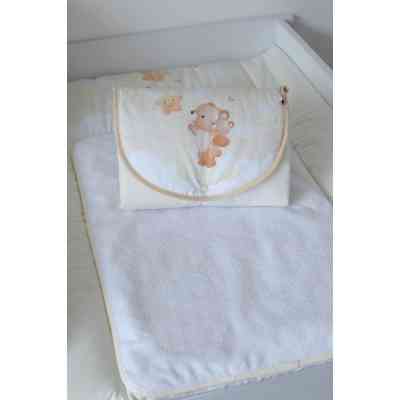 Пеленальный матрасик Верес дорожный Bear 57х60 см (427.10) Винница